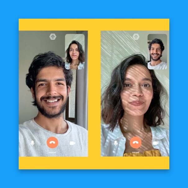 Bumble helps far away couples to connect in the lockdown