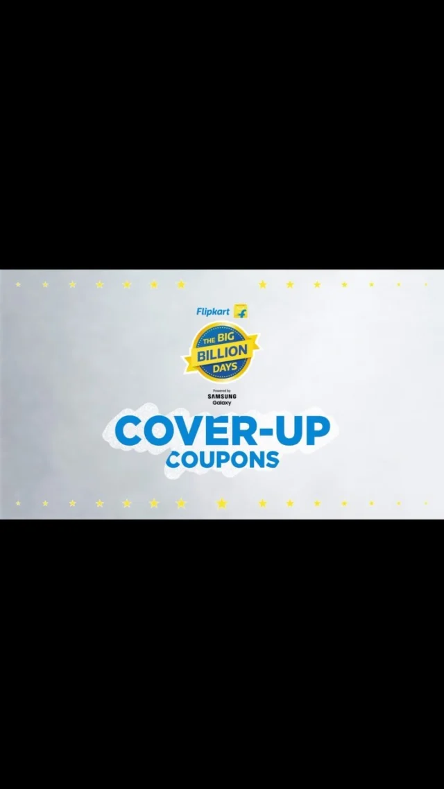 Luck by chance ❌ Luck by choice ✅

With dher saari shopping comes dher saare taane. So, this #BigBillionDaySale, we created #TheCoverUpCoupon that lets you have a 100% taana-free shopping experience! Order yours now 🎟️👀

Credits:
Creative: Rahul Mathew, Gagandeep Bindra, Rahul Arcot, Kajol Jeswani, Tanmay Raul, Aakash Mejari, Mandar Mahadik, Nikhil Kamble, Rajendra Kure
Business: Monideepa Nandi, Shweta Goyal
Director: Rishabh Dubey
Production House: Bad Studios
Producer: Archana Thapliyal

#NewWorks #CoverUp #FlipkartBigBillionDays #Campaign