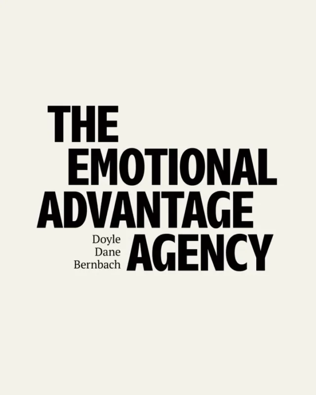 75 years ago, Bill Bernbach said “Unless you feel it, nothing will happen.”
 
In today’s world full of bland and boring advertising – that phrase has never rung truer.
 
At DDB we want people to feel something. Because we know when people feel, they act. And when they act, brands grow. 

We unlock the emotional advantage for brands, deliver intimacy at scale, and craft ideas that move people and businesses globally. 

#WeAreDDB #TheEmotionalAdvantageAgency #DoesItMoveYou